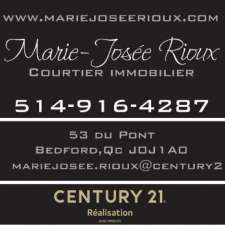 Marie-Josée Rioux Courtier immobilier | 53 Rue du Pont, Bedford, QC J0J 1A0, Canada