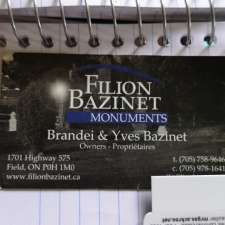 Filion-Bazinet Monuments | 1691 ON-575, Field, ON P0H 1M0, Canada
