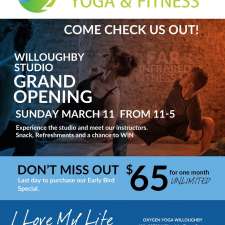 Oxygen Yoga & Fitness Willoughby | 20728 Willoughby Town Centre Dr #120, Langley Twp, BC V2Y 0P3, Canada