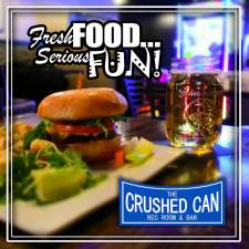 The Crushed Can Rec Room & Bar | 82 Manitoba St W, Moose Jaw, SK S6H 1P7, Canada