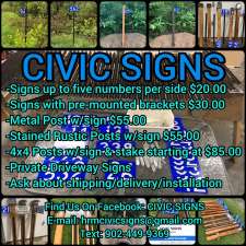 Civic Signs | 2338 Beaver Bank Rd, Beaver Bank, NS B4G 1E3, Canada