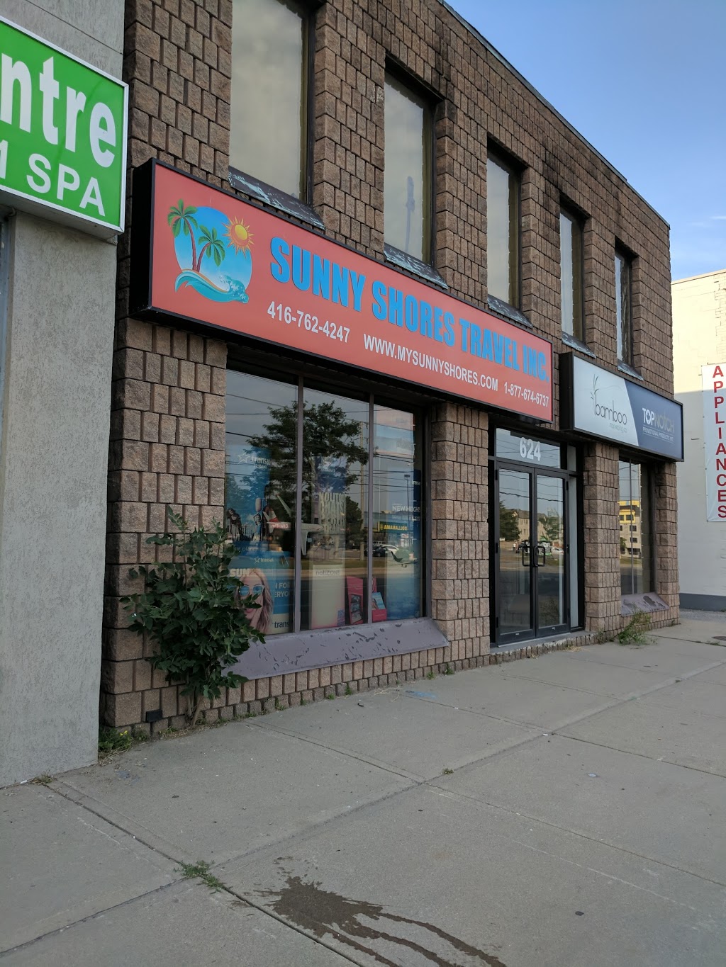 Sunny Shores Travel Inc | travel agency | 624 Lakeshore Rd E Unit 1, Mississauga, ON L5G 1J4, Canada | 4167624247 OR +1 416-762-4247