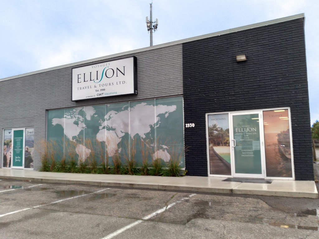 Ellison Travel & Tours - London Office | travel agency | 4-1930 Hyde Park Rd, London, ON N6H 5L9, Canada | 5196727020 OR +1 519-672-7020